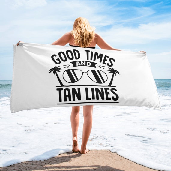 Beach Towel For Women Funny Beach Towel Quotes Beach Towel Etsy