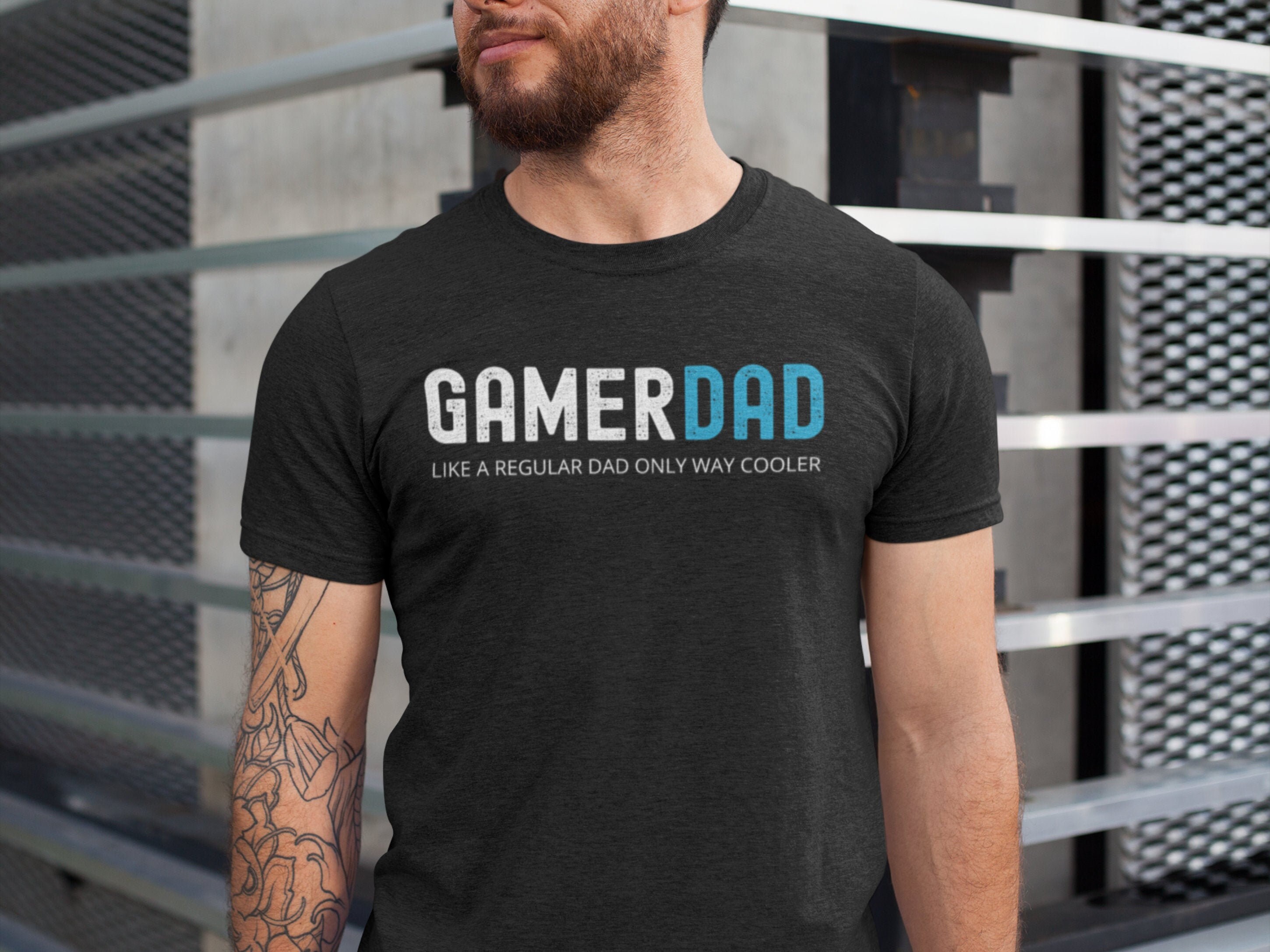 Gamer Dad Shirt Fathers Day Gift Video Game Shirt For Dad | Etsy