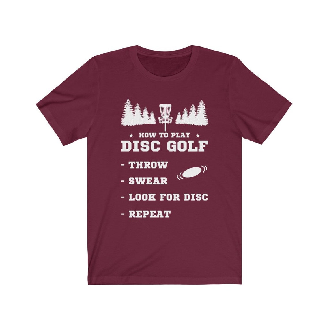 Disc Golf Shirt Disc Golf Gifts for Him Disc Golf Tshirt Etsy