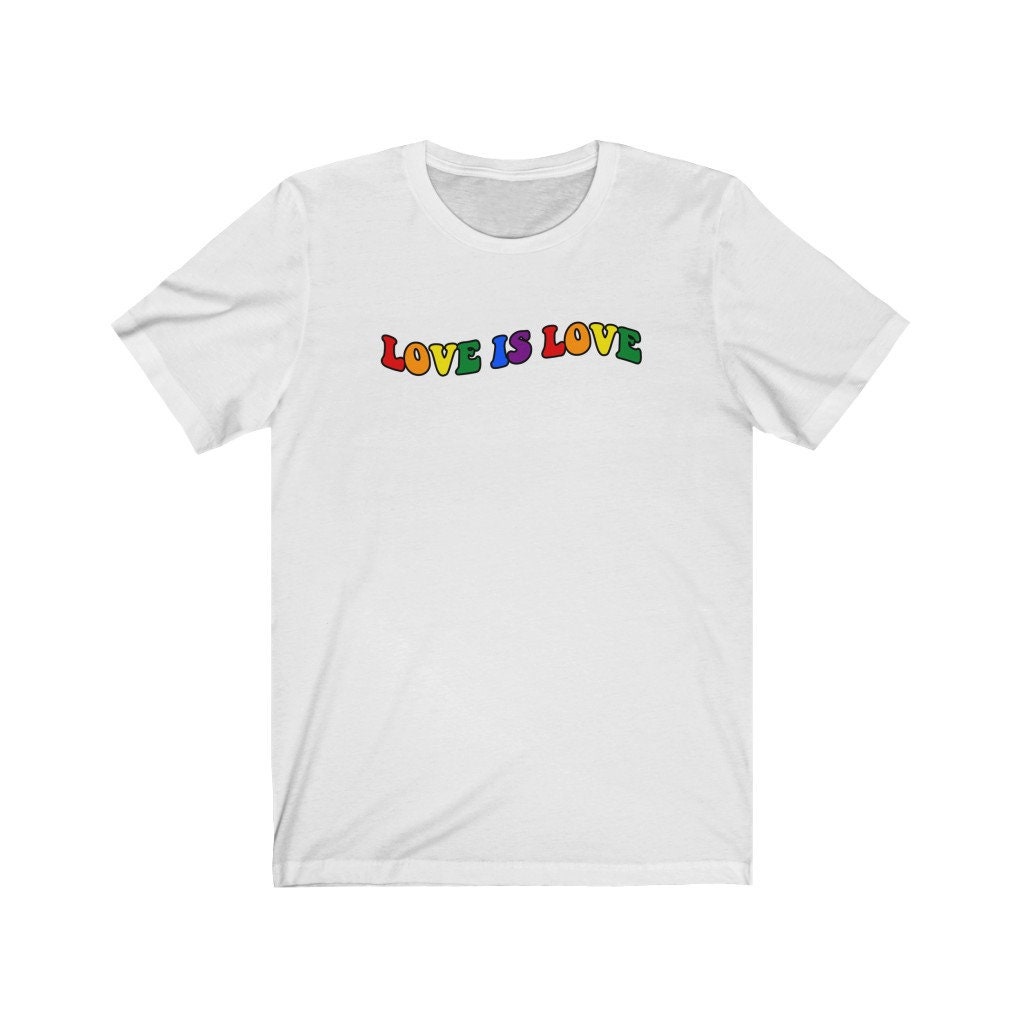 Love Is Love Shirt Gay Pride Shirt LGBT Shirt Lesbian | Etsy