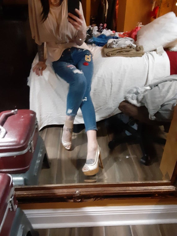 Patchwork Jeans