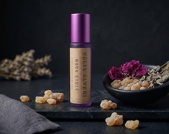 Moon Cycle Essential Oil Roller | PMS Relief, Hormonal Balance Blend (10ml)