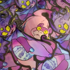 Slowbro + Slowking Holo Stickers 5in (RUNOUT)