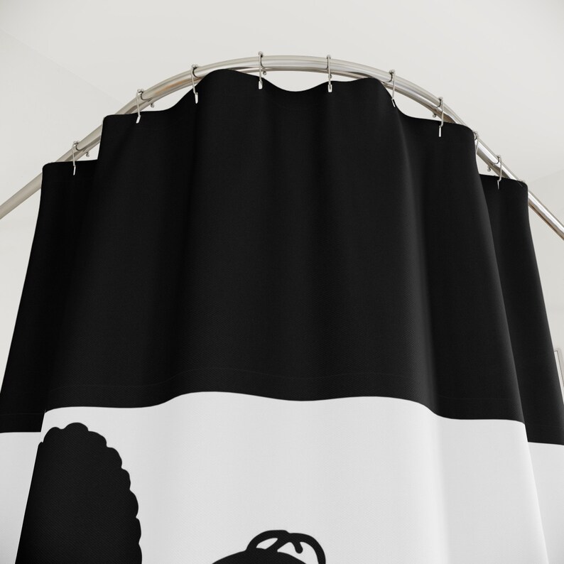 Simpsons Polyester Shower Curtain Etsy