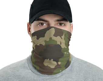 Woodland Camo Face Mask | Camouflage Cloth Face Mask | Jungle Camo Face Shield | Washable Face Mask | Reusable Face Mask