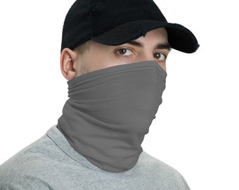 Gray Face Mask | Gray Cloth Face Mask | Gray Face Shield | Washable Face Mask | Reusable Face Mask