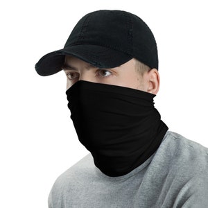 Black Face Mask | Black Cloth Face Mask | Black Face Shield | Washable Face Mask | Reusable Face Mask