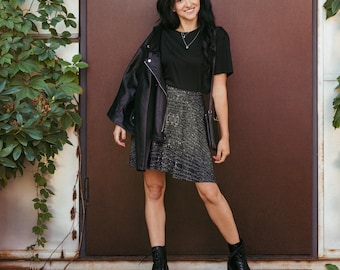 Chainmail-skaterrok | Middeleeuws pantser skaterrok | Knight's Armor-cirkelrok | Faire-rok Renaissance