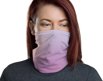 Lavender Rainbow Face Mask | Purple Gradient Cloth Face Mask | Purple and Pink Camo Face Shield | Washable Face Mask | Reusable Face Mask