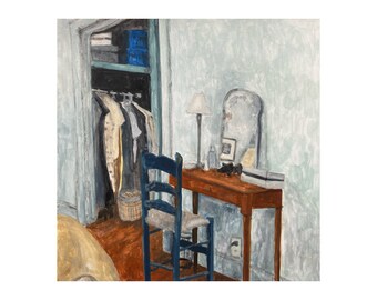 Carrie’s Apartment - Three - Original Gouache Painting on Canson Paper