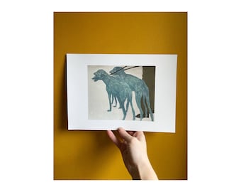 Lâcher Les Chiens - Limited Edition A4 Print