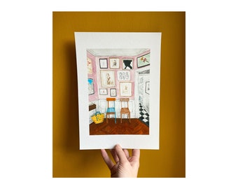 Andy & Kate’s New York Home - Limited Edition A4 Print