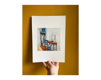 Carrie’s Apartment / Three - Limited Edition A4 Print