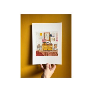 John’s New York Home - Limited Edition A4 Print