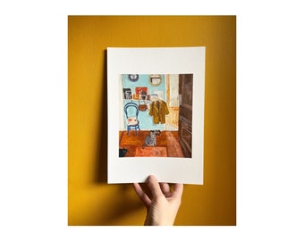 Berlin Flat - Limited Edition A4 Print