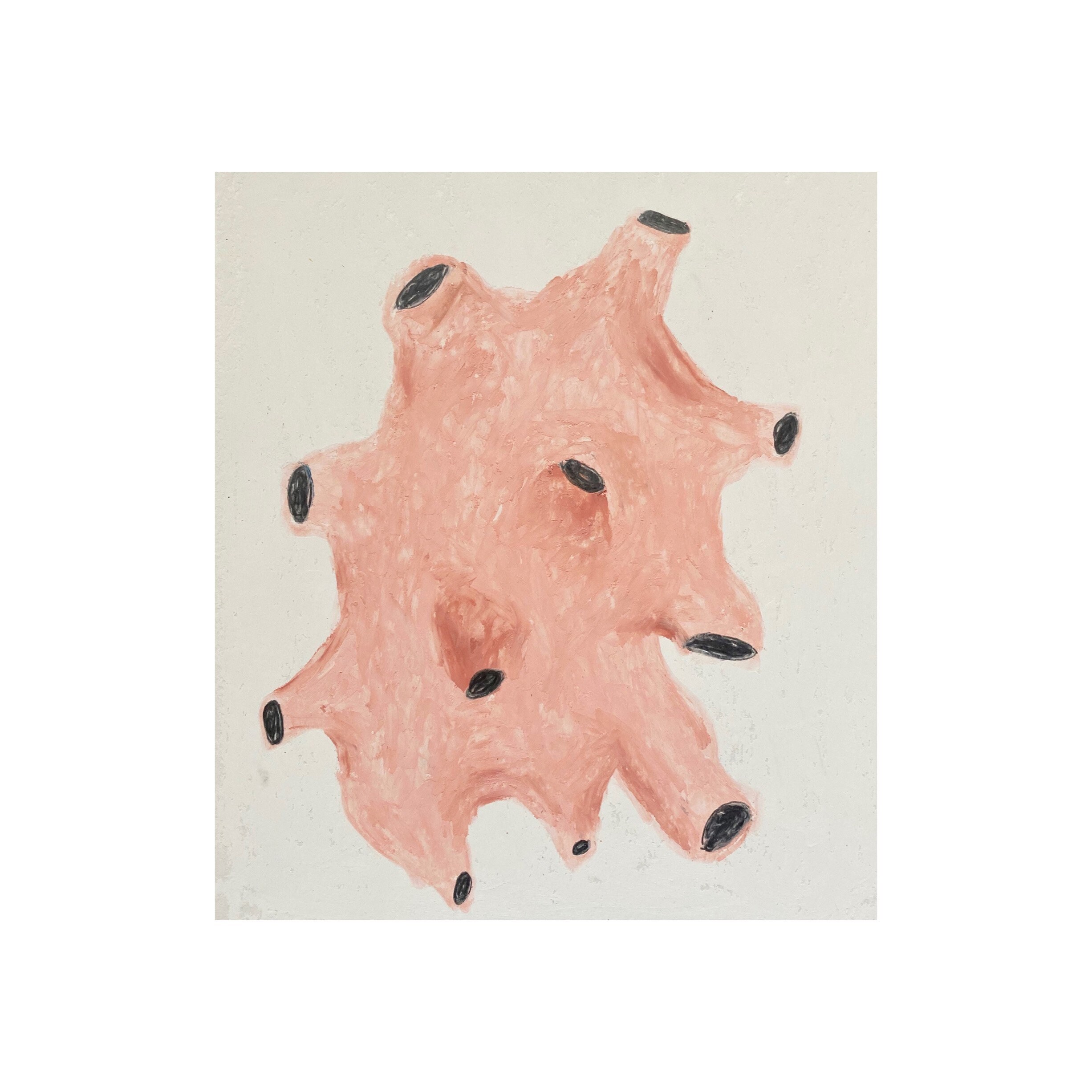 Cratère Vivant #2- Original Oil Pastel Artwork on Paper