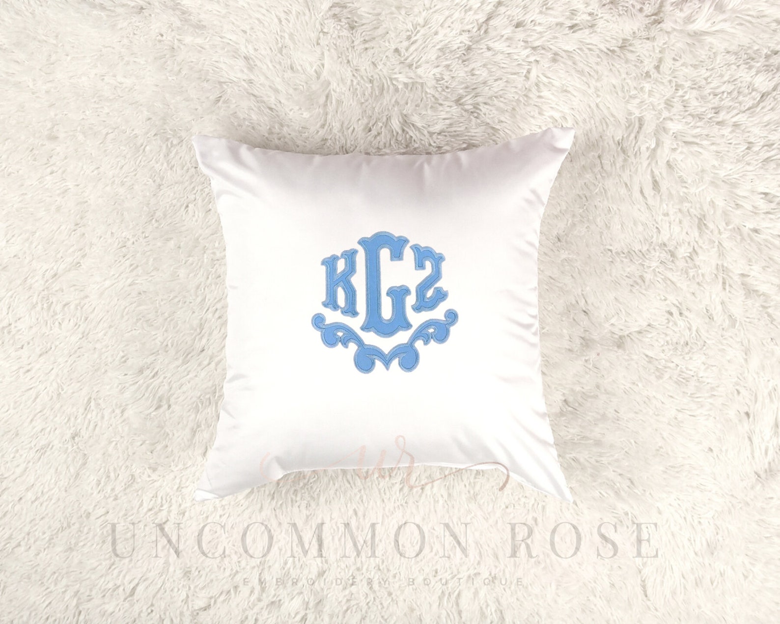 Monogrammed Decor Pillow Monogram Nursery Pillow Custom Etsy