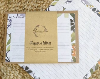 Papier à lettres "Un été provençal", Papier à lettres avec enveloppes