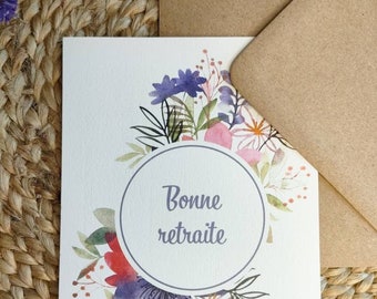 Carte bonne retraite