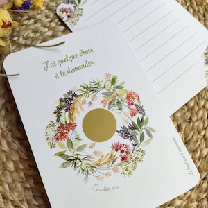 Carte à gratter Veux tu être ma témoin, carte demande de témoin