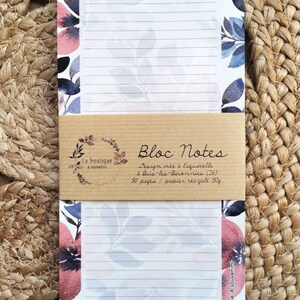 Bloc notes collection Roses bleues image 4