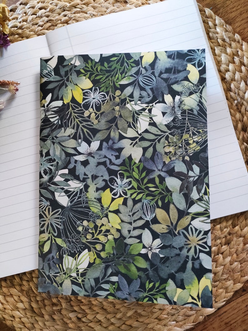 Carnet de notes Collection Fleurs Bleues image 3