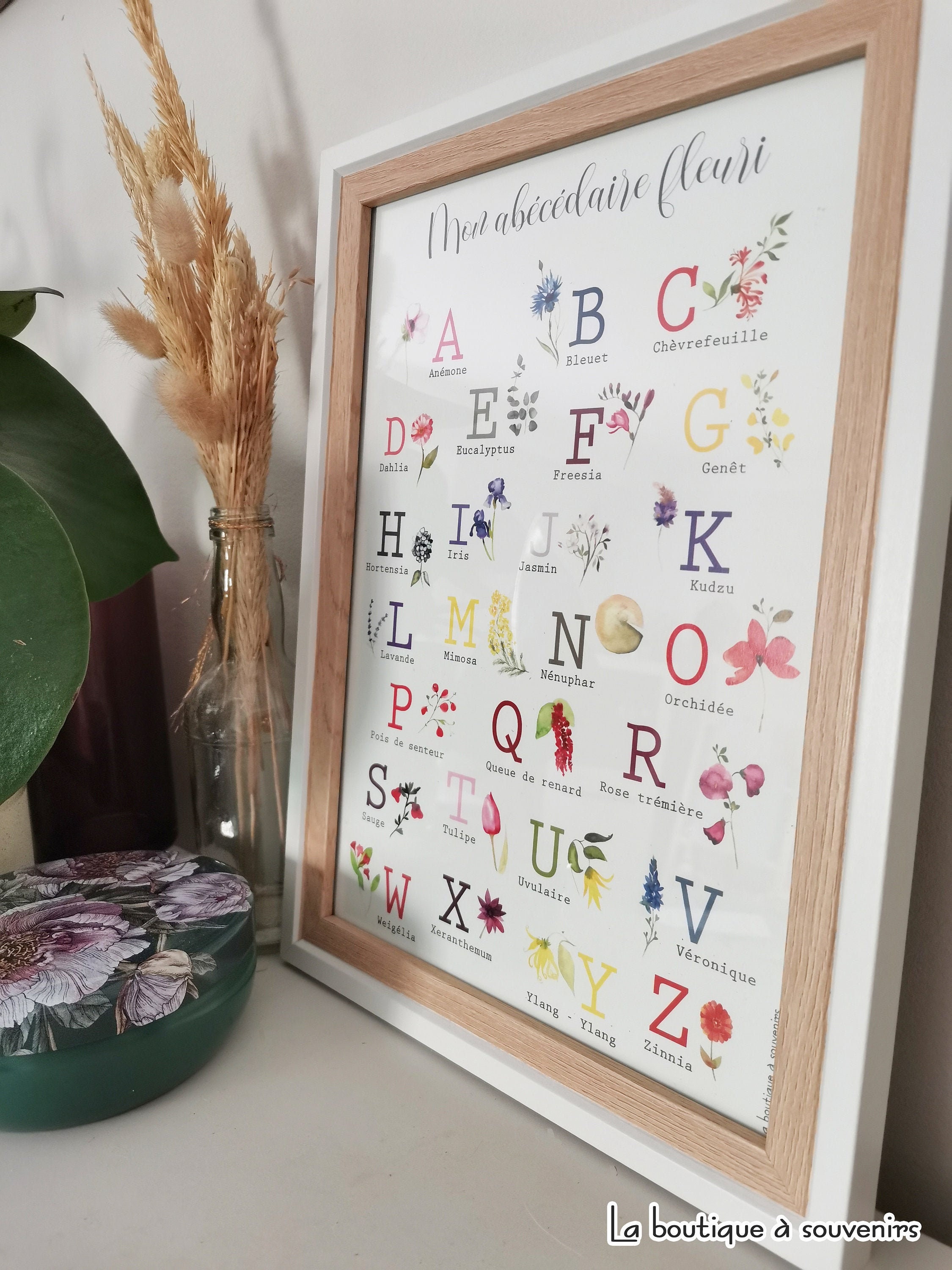 Abécédaire Fleuri