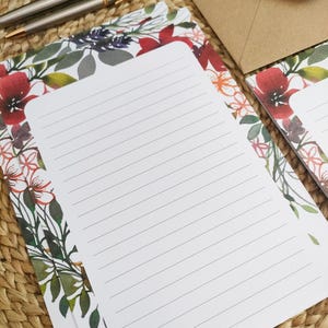 Carta da lettere papavero