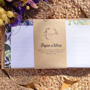 Papel para escrever primavera