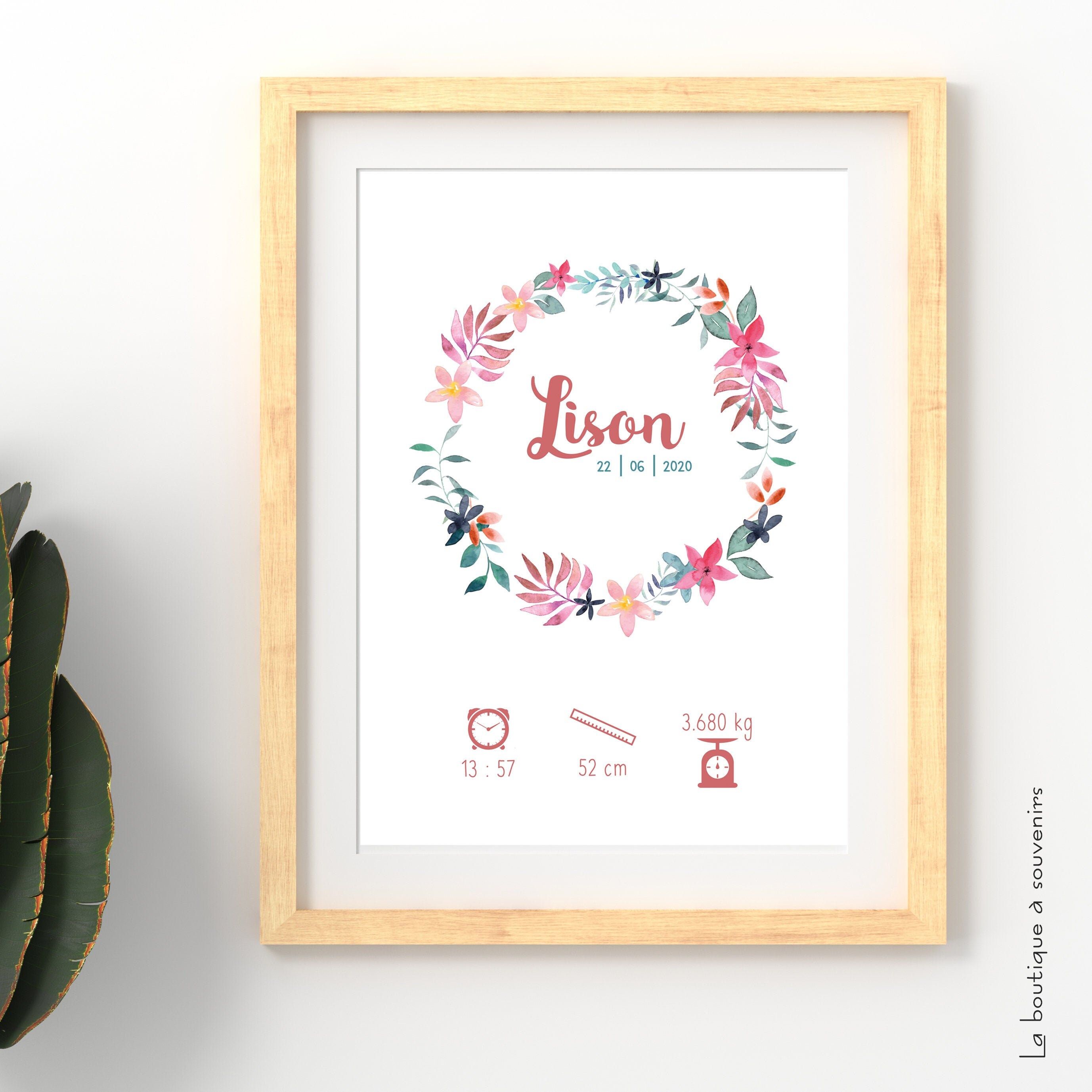 Affiche Personnalisée Lison