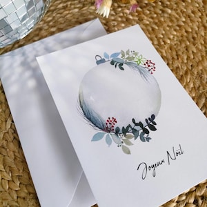 Carte de vœux "Joyeuses Noël"
