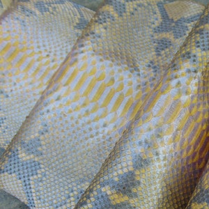 Peau de serpent python véritable de 118 pouces en cuir véritable, fabrication de sacs, vestes, etc. Véritable peau de serpent, peau authentique