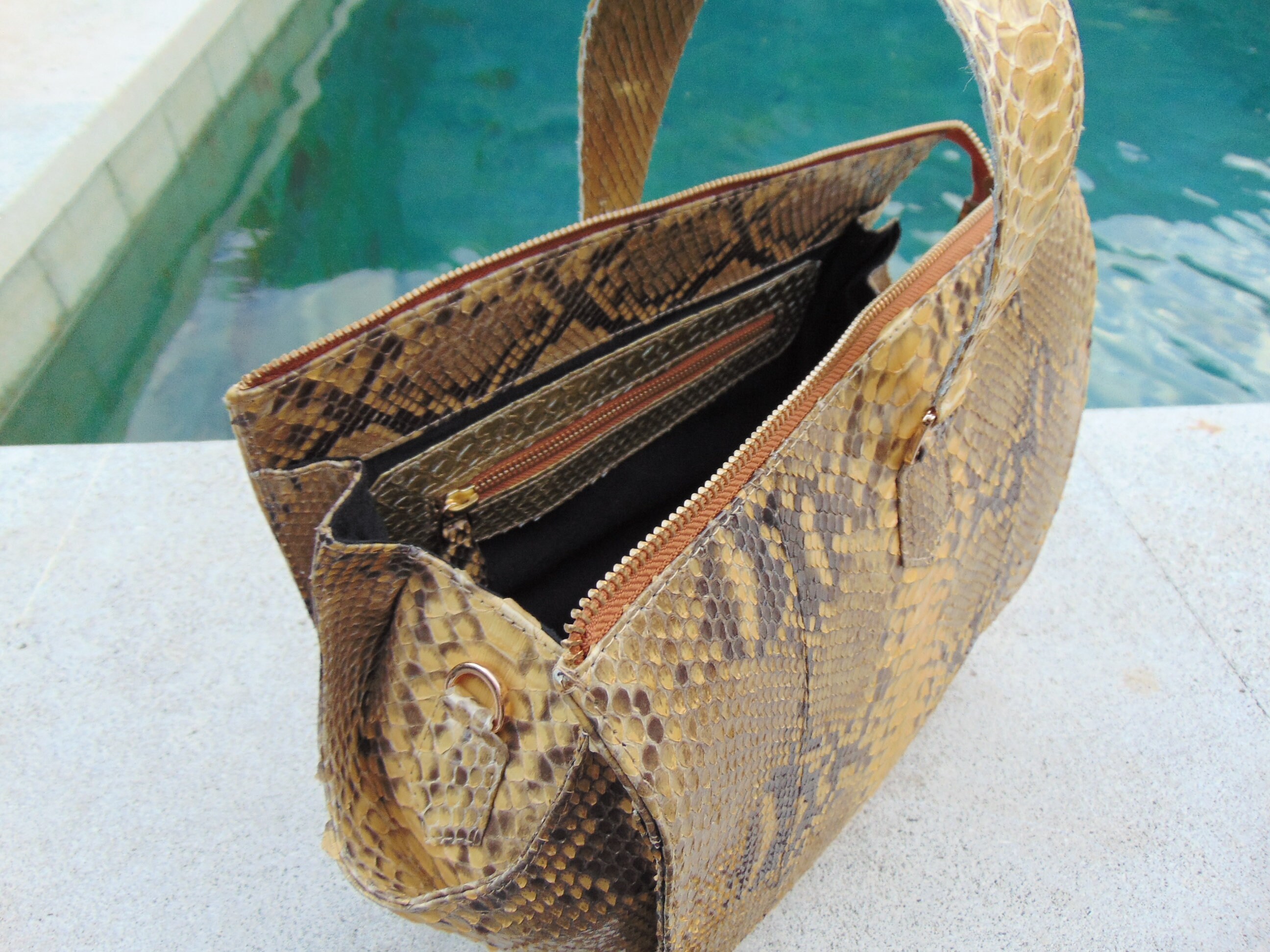 snakeskin bag price