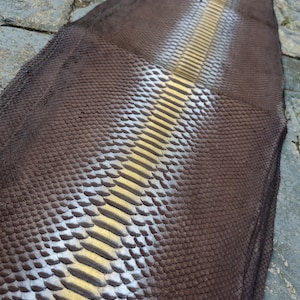62-Zoll-echt Python Schlangenhaut Haut echtes Leder machen Taschen Jacken ect. echte Schlangenhaut authentische Fellhaut