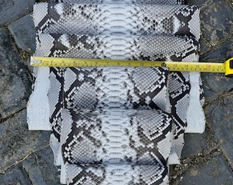 Kungpytonormskinn – Äkta läder för väskor, jackor och mer V5