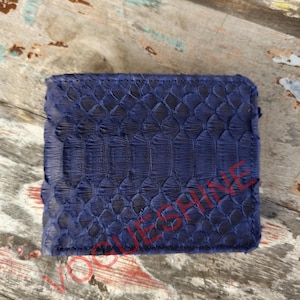 Echte Python Schlangenhaut Herren Geldbörse - Leder Bi-Fold, Exklusive Limitierte Auflage
