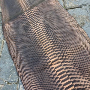 Python Snake Skin Hide – Real Leather for Bags, Jackets, and More