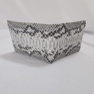 Snakeskin Bifold Herren-Ledergeldbörse - Limited Edition