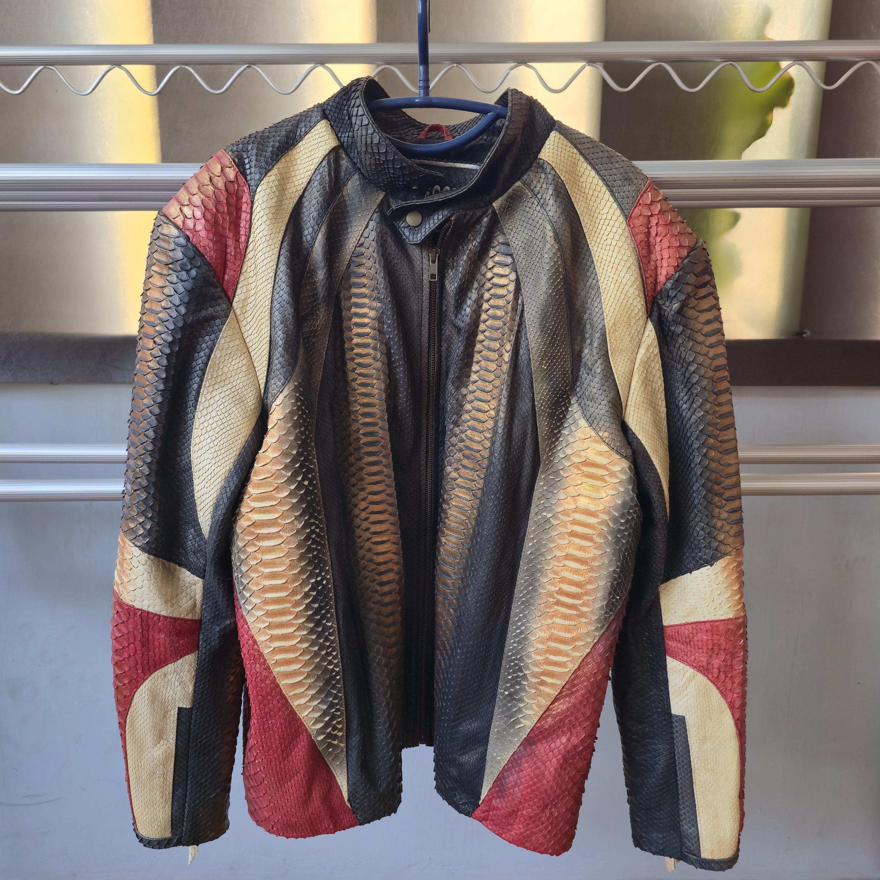 Snakeskin Jacket - Etsy Canada