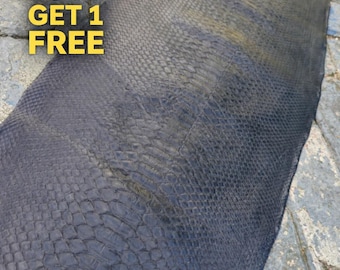 Peau de python : artisanat du cuir