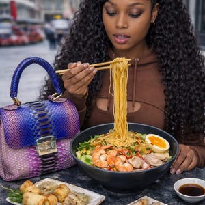 Torebka z wężowej skóry Pythona: Torba na ramię