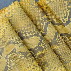 139-Zoll-Echte Python Schlangenhaut Haut echt Leder machen Taschen Jacken ect. echte Schlangenhaut Aus Leder No.9