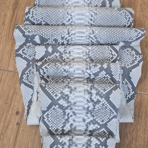 Véritable peau de python : 163 pouces, cuir véritable n° 13