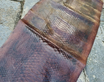 55 Inch Genuine Python Snake Skin Hide Real Leather Make Bags Jackets ...