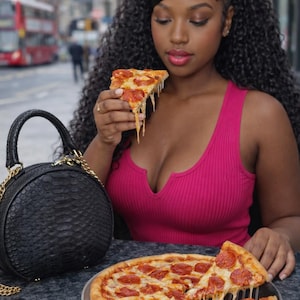 Torebka Python: Prawdziwa torebka ze skóry węża