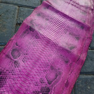 56-Zoll-echt Python Schlangenhaut Haut echtes Leder machen Taschen Jacken ect. echte Schlangenhaut authentische Fellhaut