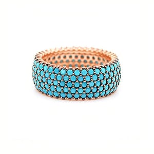 Buy Turquoise Lined Ring Online In India -  India