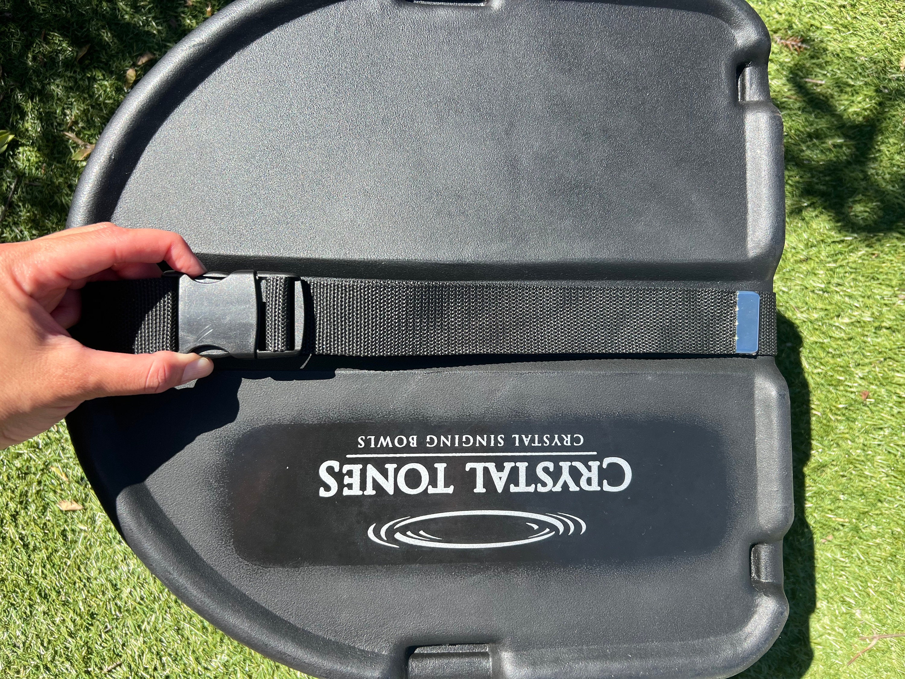 Crystal Tones® Hard Travel Case for Crystal Singing Bowls — 12” or