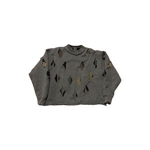 Reversible Cutout Sweater
