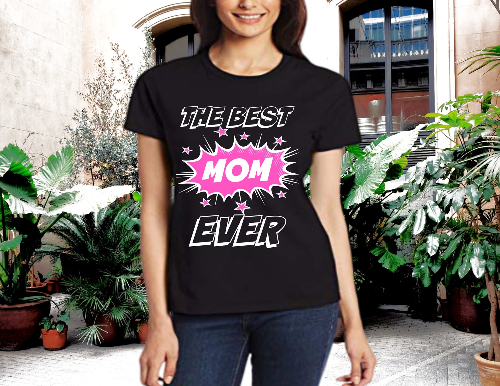 The Best Mom Ever T shirt Unisex Matching Mom Family TShirt Etsy